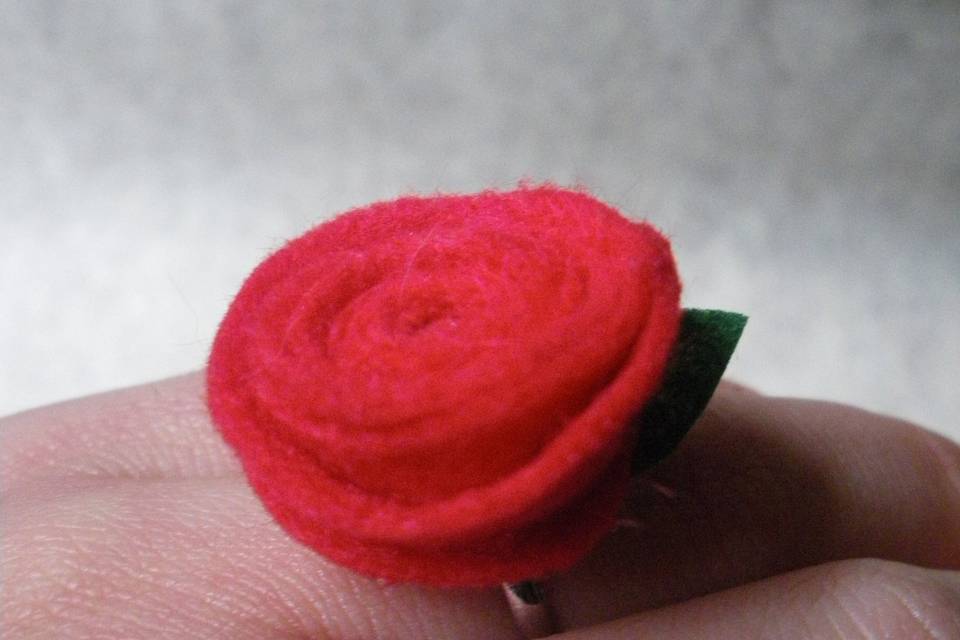 Anillo de flor