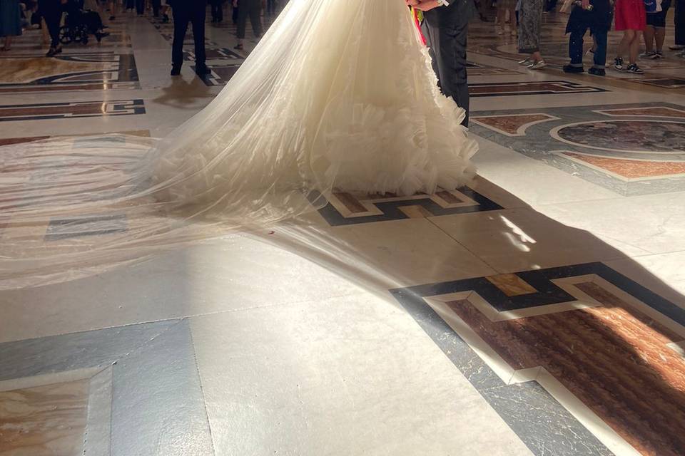 Boda en el vaticano. Roma