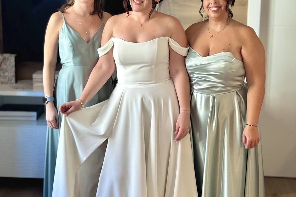 Mejores amigas y novia