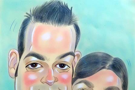 Caricatura pastel