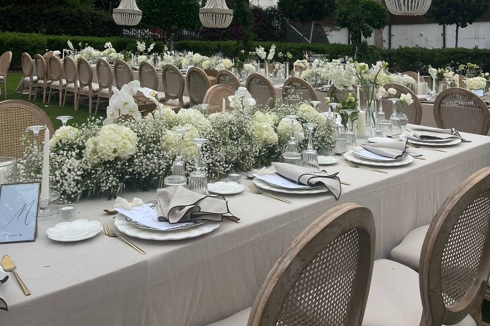 Boda jardín Atrio