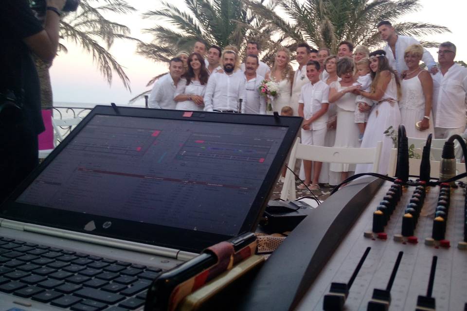 Boda en Cala Clemence (Jávea)