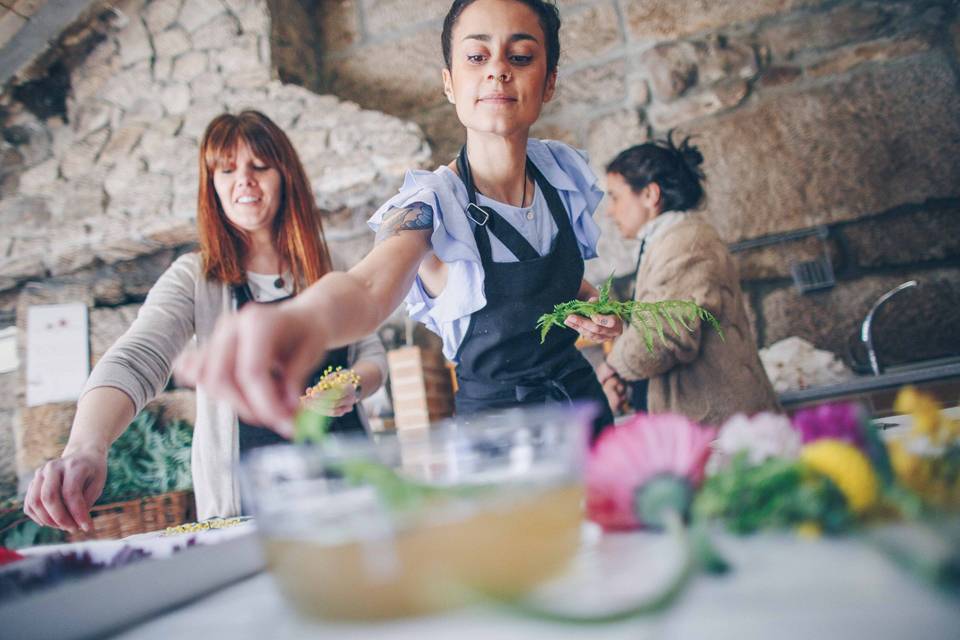 Taller de Las flores de Greta