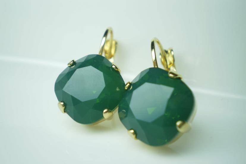 Pendientes Green Palace