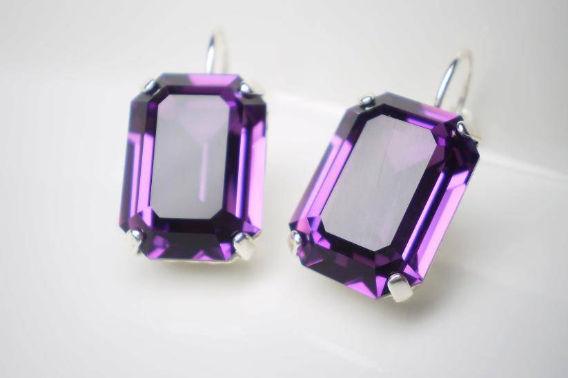 Pendientes Amethyst