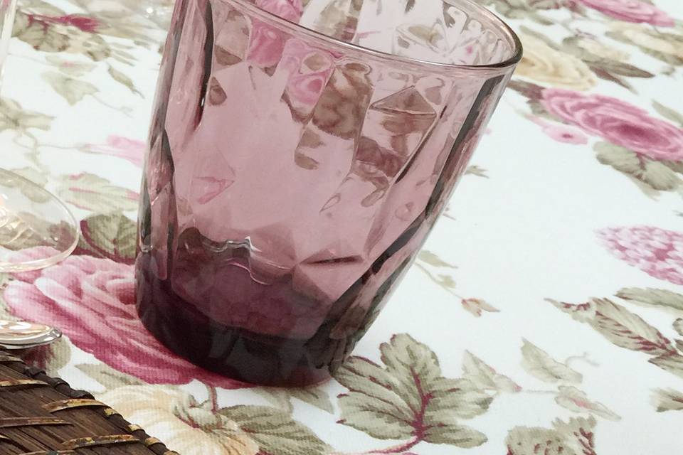 Vaso diamond morado