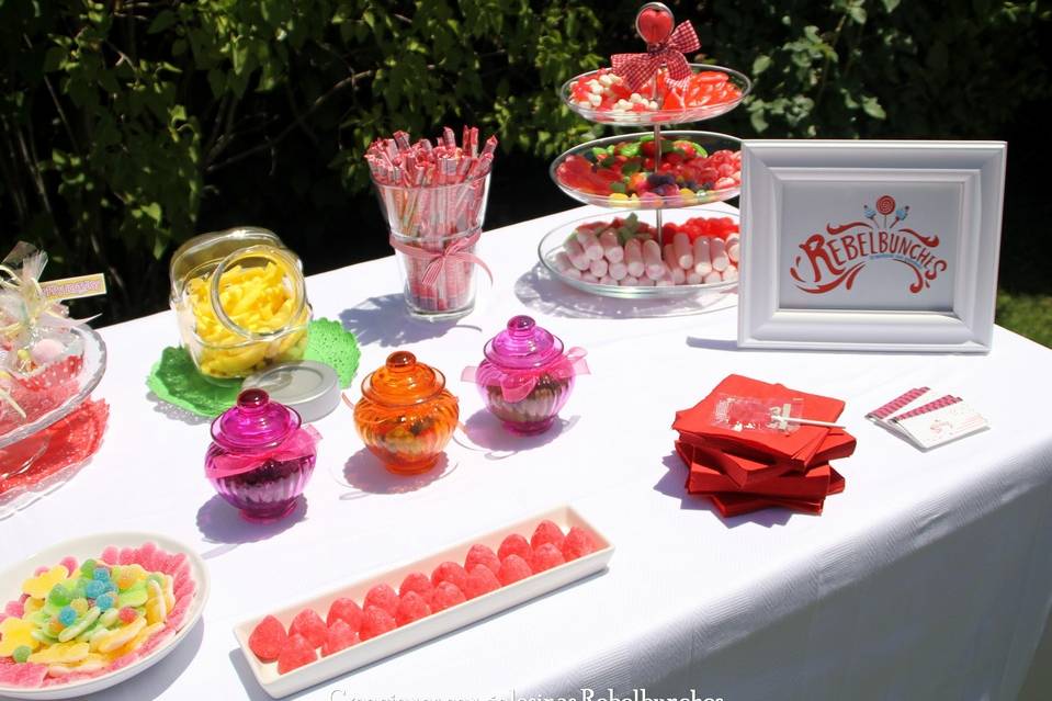 Candy buffet