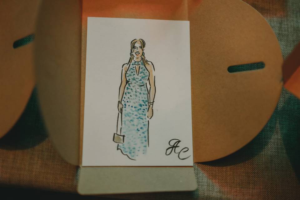 Retrato de un invitado