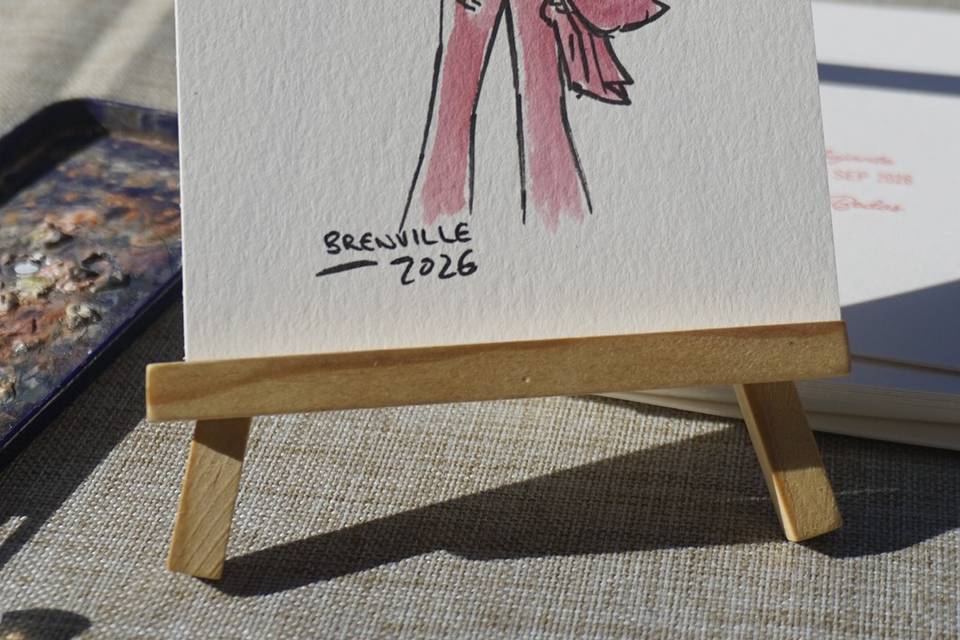 Retrato de una invitada