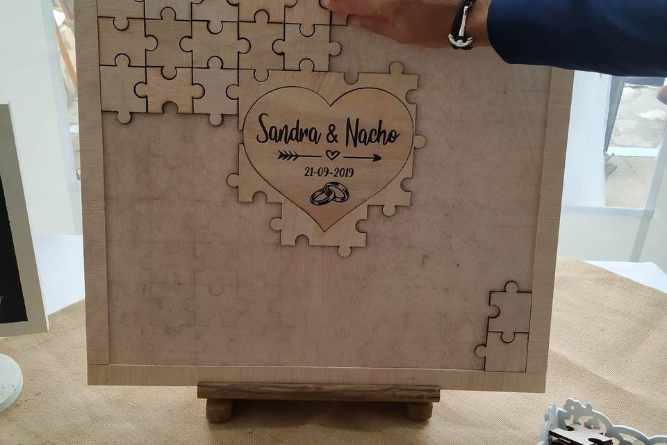 Jenga personalizado para firmas