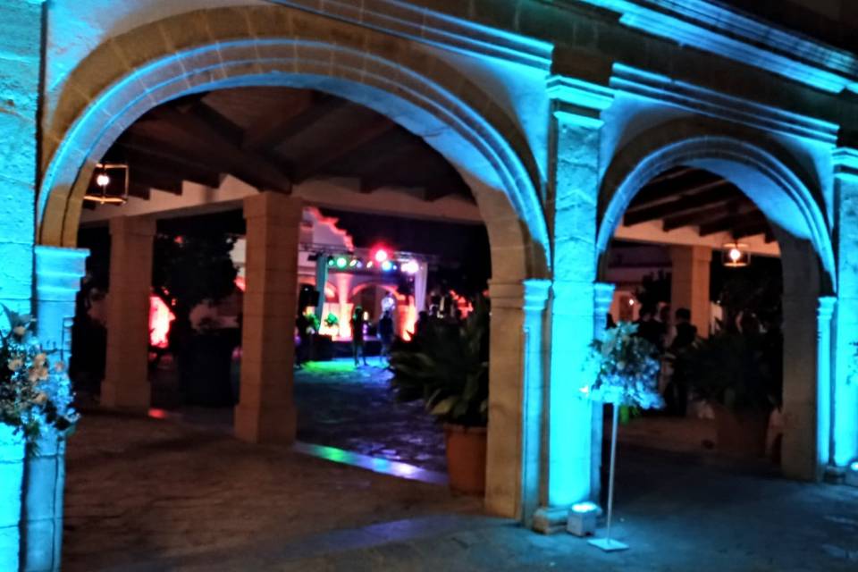 Iluminación para bodas