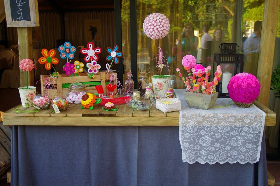 Mesa de chuches