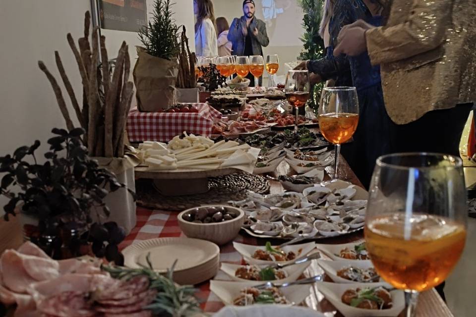 Mesa tapas italiana