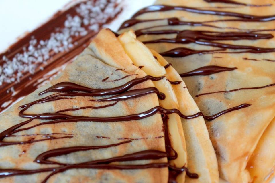 Creps de chocolate