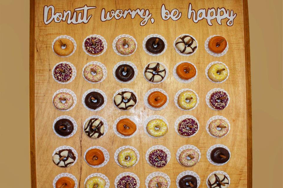 Donuts table