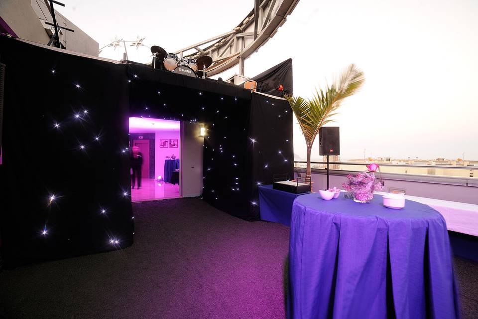 Escenario terraza chill out