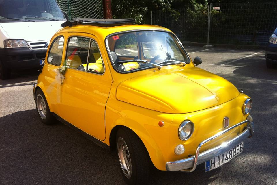 Cinquecento 1959 amarillo