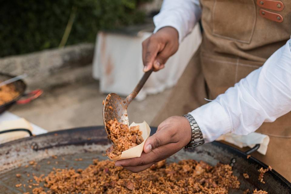 Arroz - Showcooking