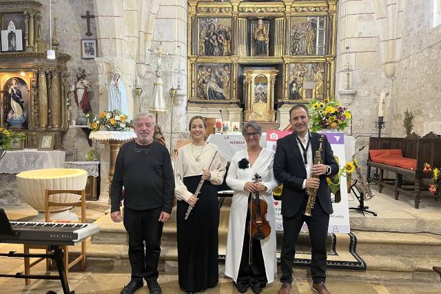 Nuestro cuarteto.