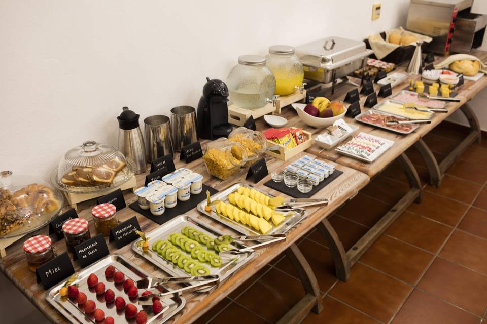 Desayuno buffet