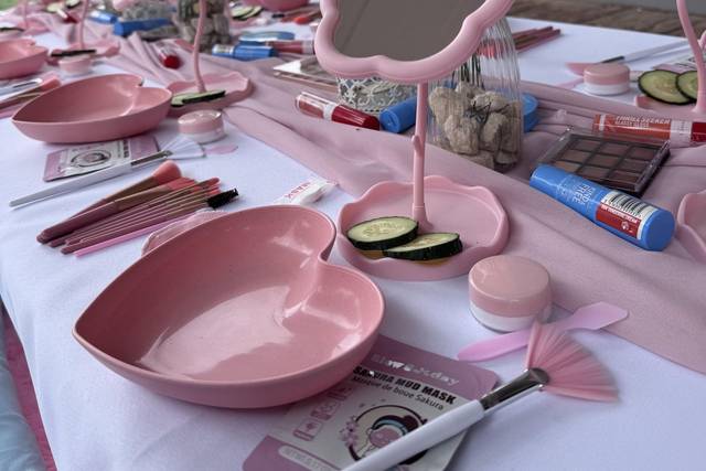 Spaparty decoración