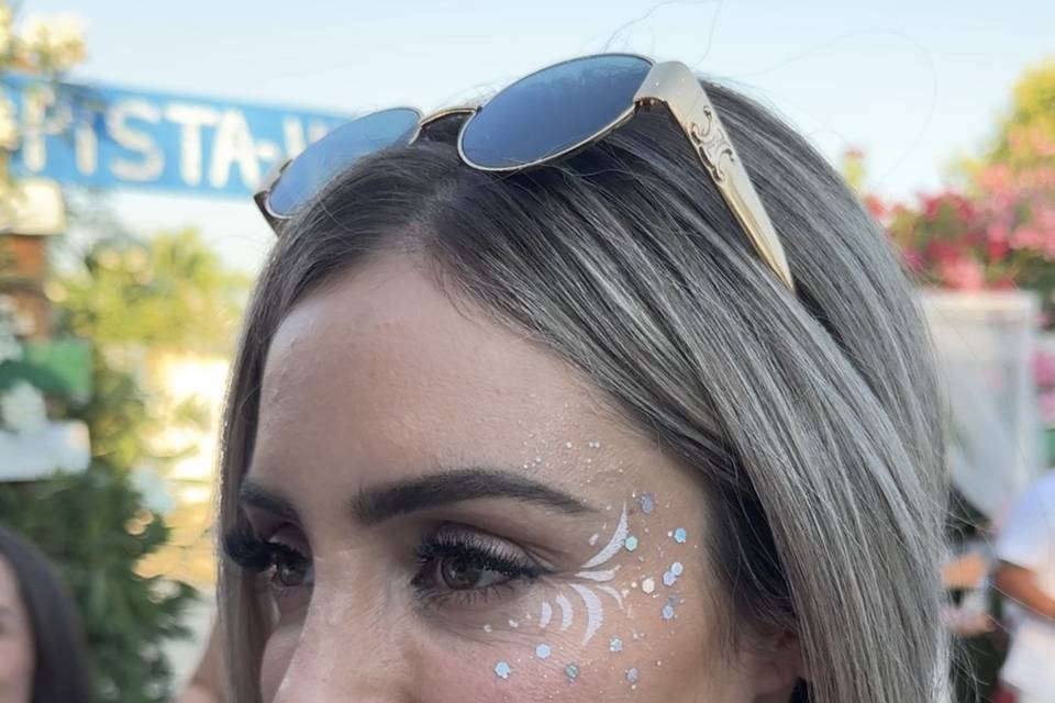 diseño glitter bar