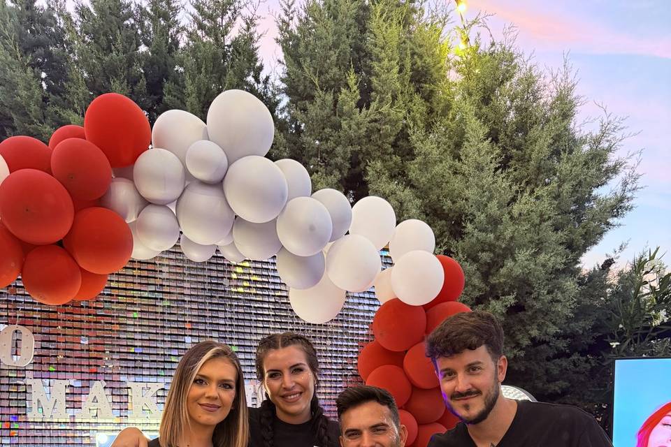 EquipoAE con Marieta