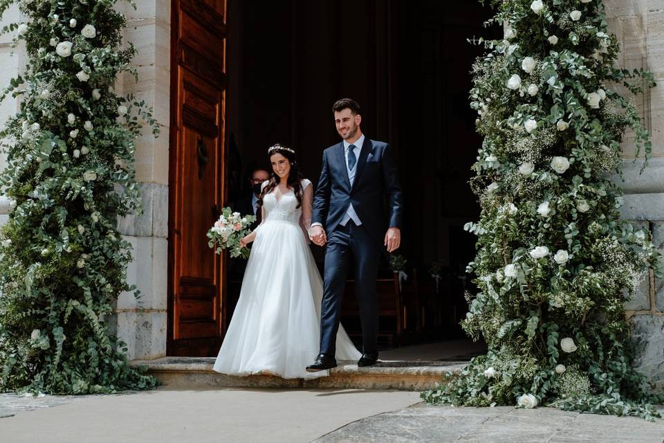 Columnas florales