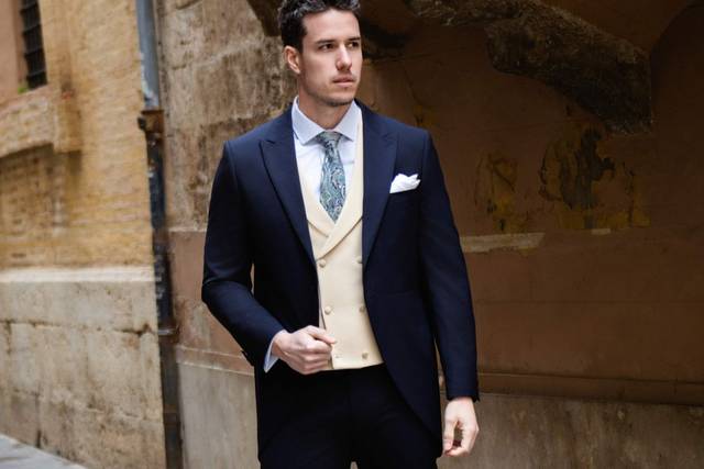 Semi Chaqué Lana Fría y Seda