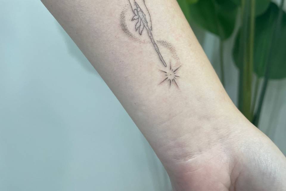 Tatuajes finos y delicados