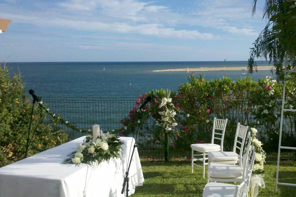 Playa boda