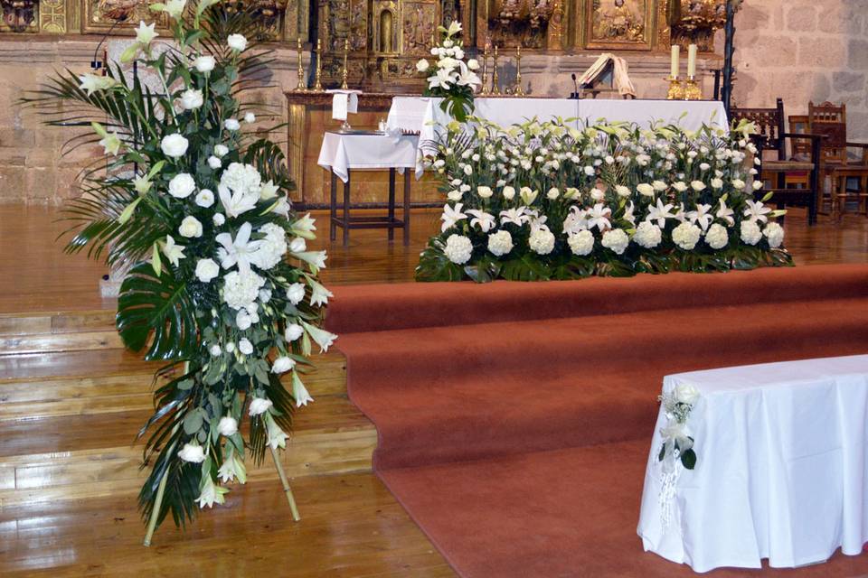 Flores para Iglesia en Zamora