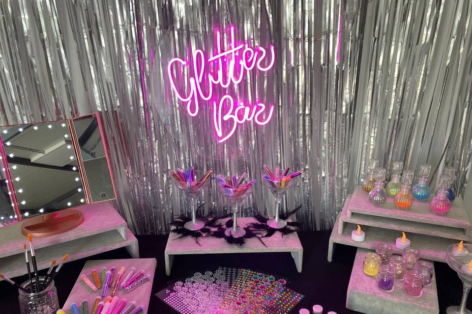 Mesa de glitter