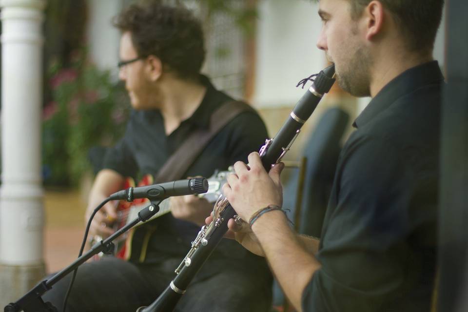 Dúo de clarinete y guitarra