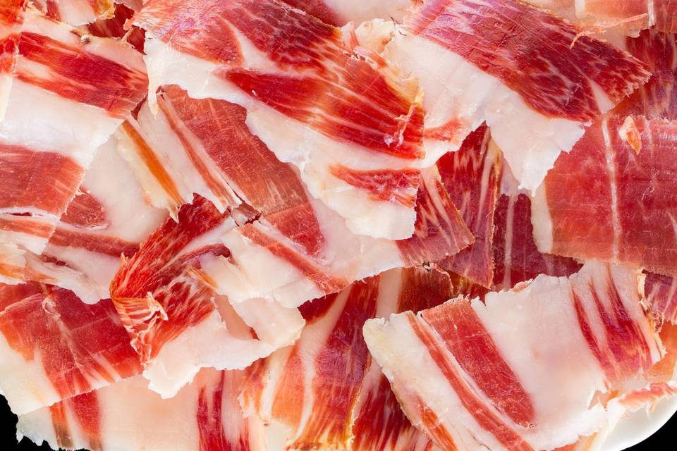 Virutas de jamón ibérico