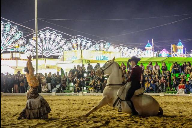 Baile con caballos