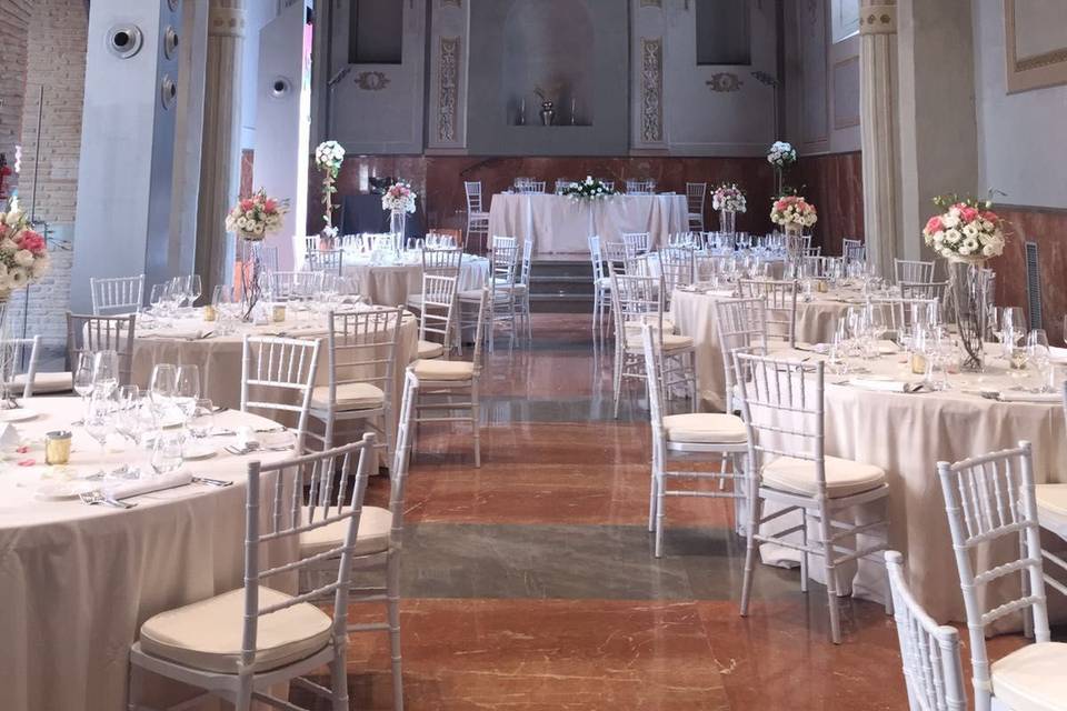 Interior banquete