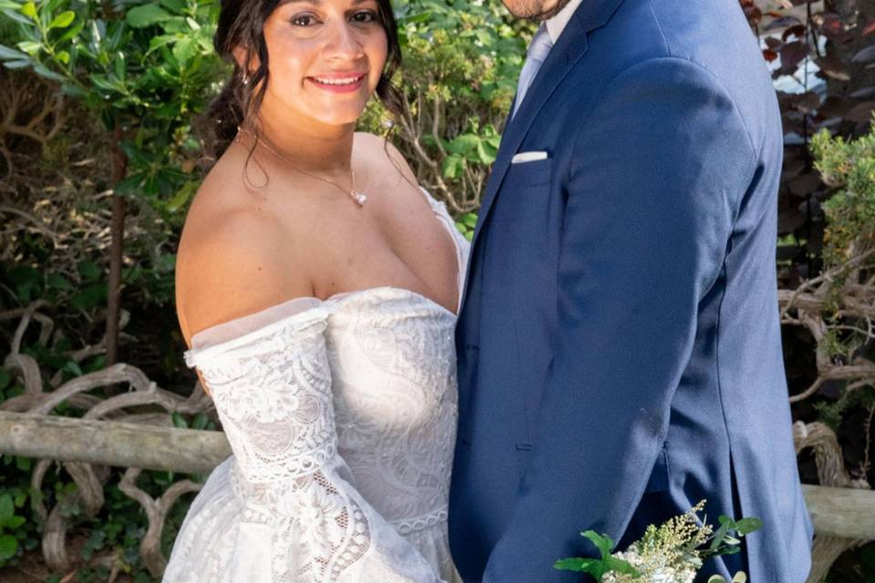 Novia radiante