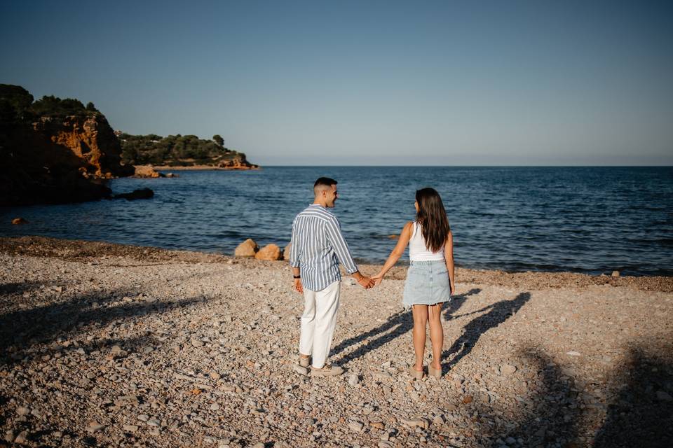 Pre boda en l'Ampolla