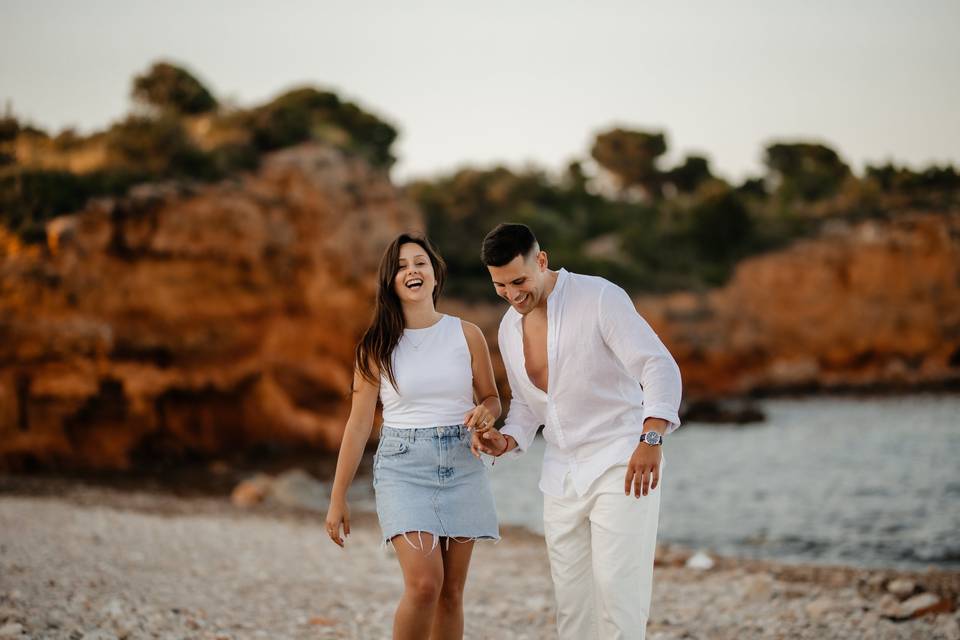 Pre boda en l'Ampolla