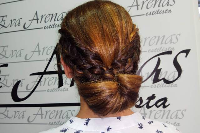 Recogidos bajo con trenza