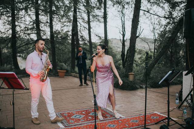Sax&Bleu en una boda