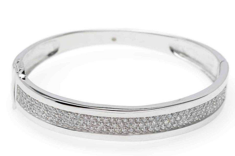 Pulsera plata novia