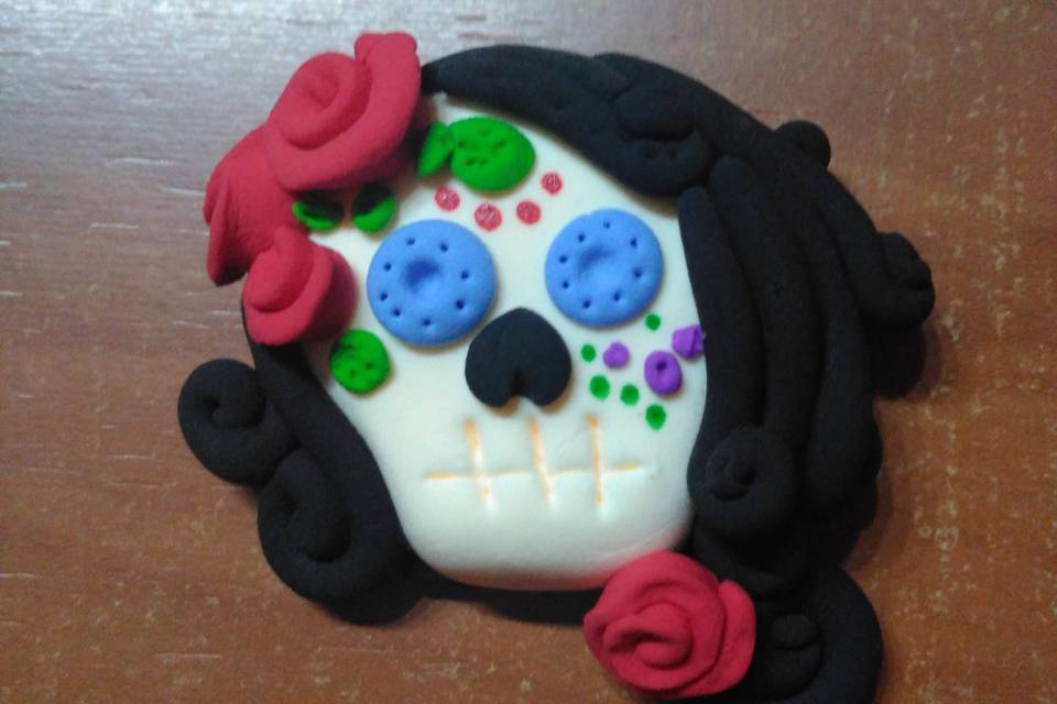 Broche catrina