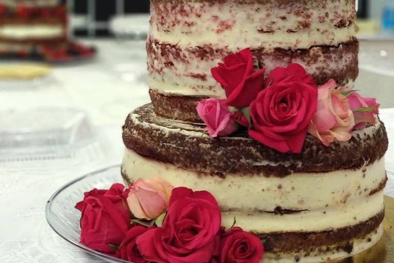 Naked cake