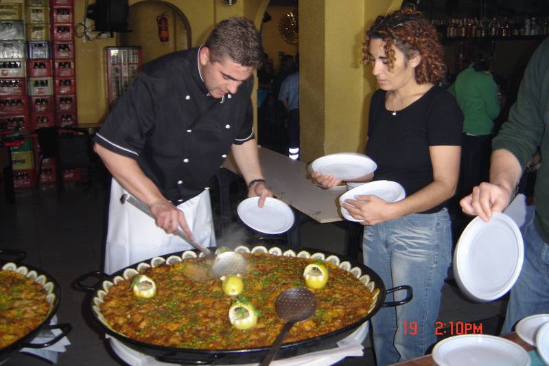 Paellas gigantes para bodas