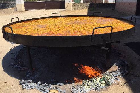 Paellas gigantes para bodas