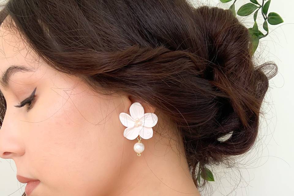 Pendientes para novias