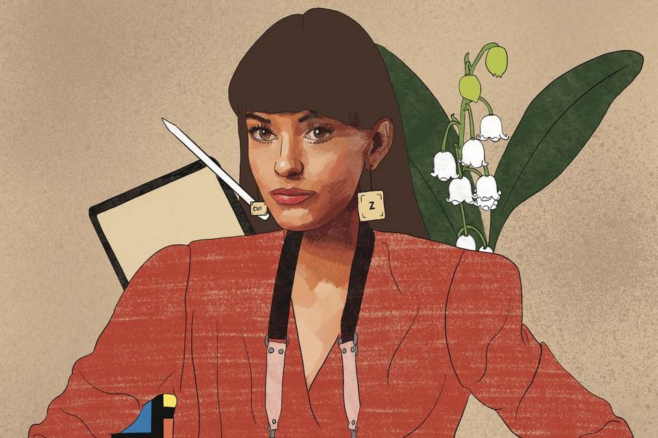 Ilustración mujer