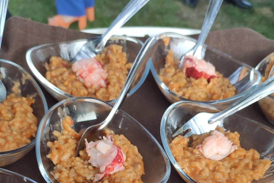 Cazuelita de arroz con bogavan